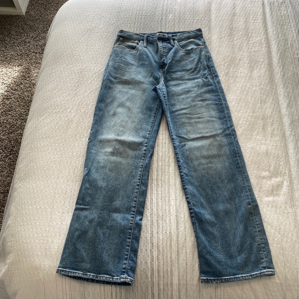 Madewell Slim Wide Leg Jeans